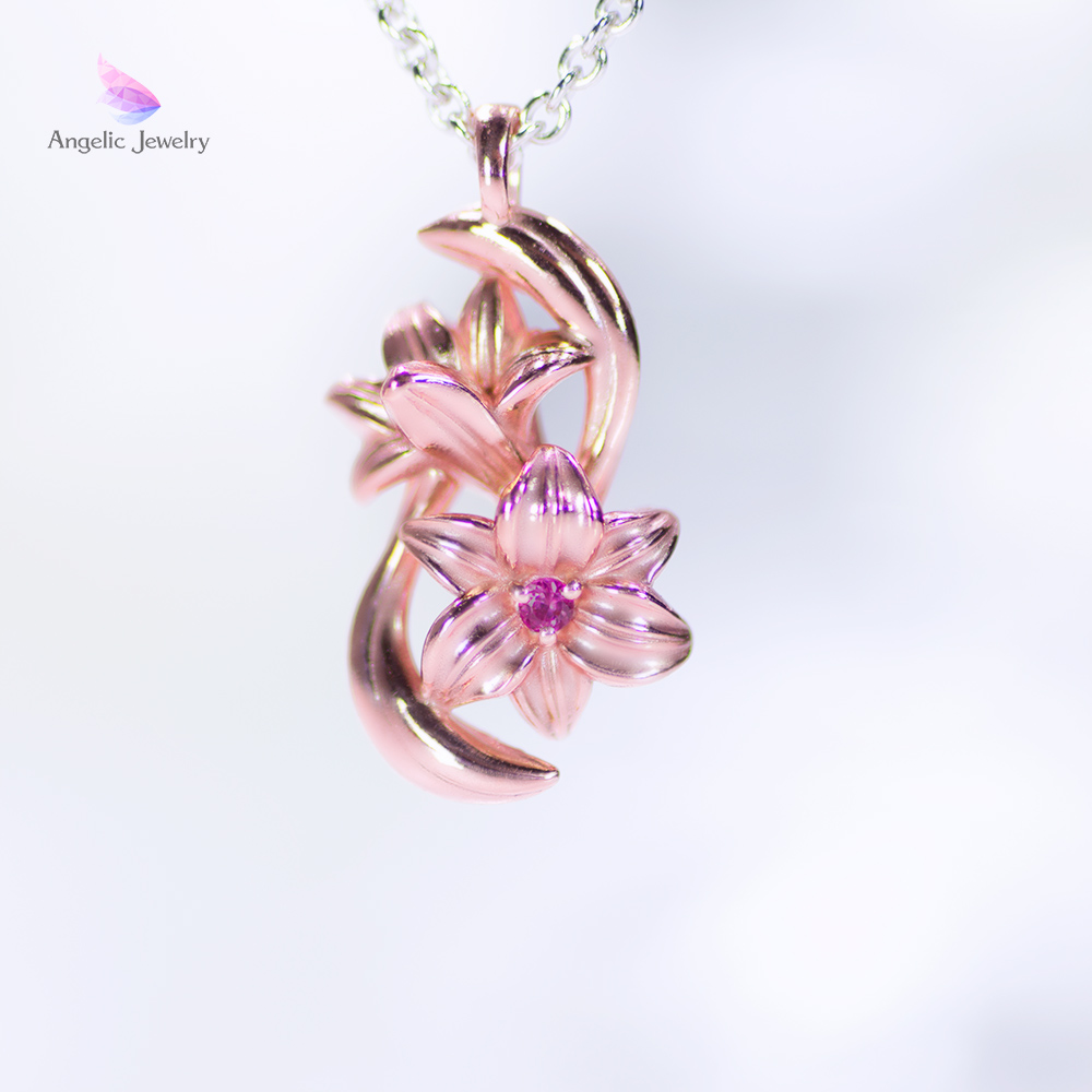 祝福のベール -百合ネックレス- Angelic Jewelry 祝福のベール -百合ネックレス- Angelic Jewelry