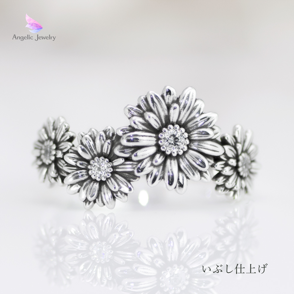 希望の花 ガーベラリング ブーケ Angelic Jewelry 希望の花 ガーベラリング ブーケ Angelic Jewelry
