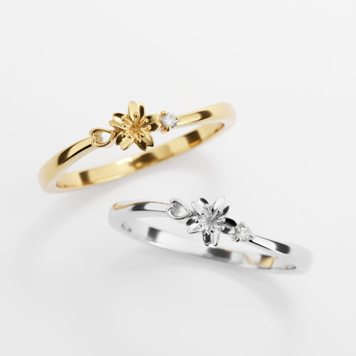 花びらのリング 桜の花びらリング 指輪・リング Angelic Jewelry 通販 15392912