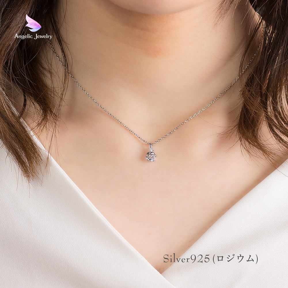 楽天市場】メンズ・誕生石・薔薇・ネックレス・ローズ