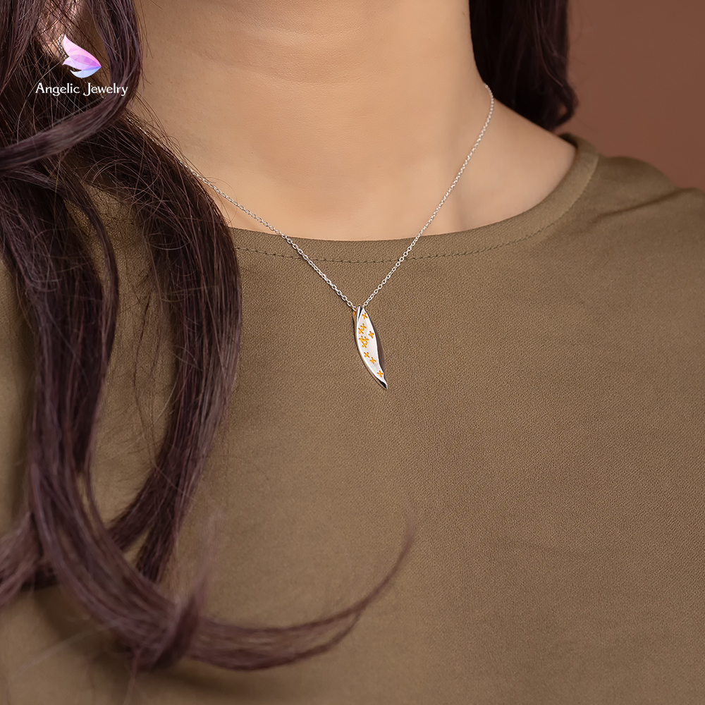 たゆたう季節 -金木犀ネックレス- Angelic Jewelry