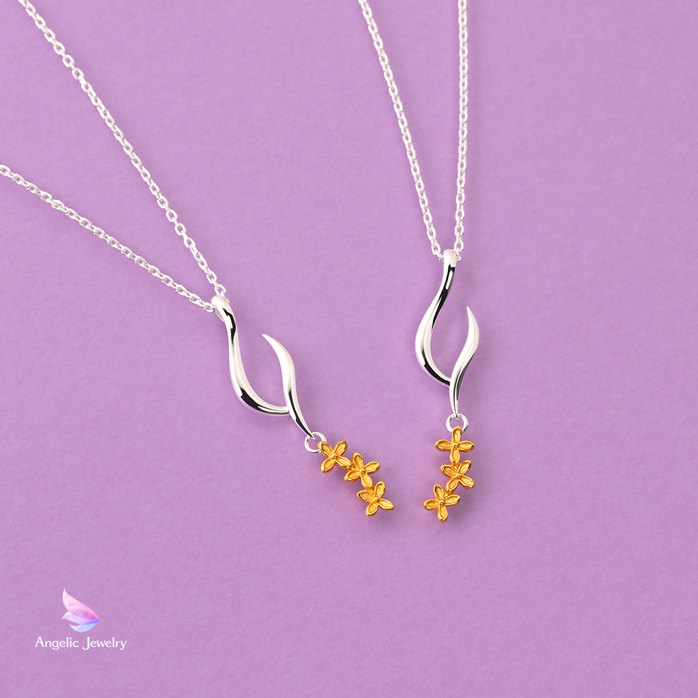 追憶の香り -金木犀ネックレス- Angelic Jewelry