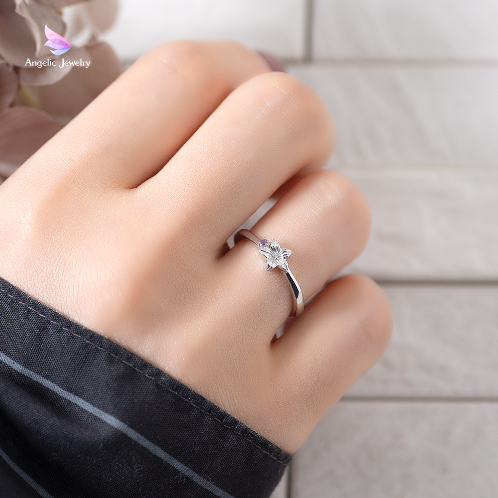 R.made あーるめいど まりこ 桔梗リング ザンドライト5mm R.made あーるめいど まりこ 桔梗リング ザンドライト5mm R.made