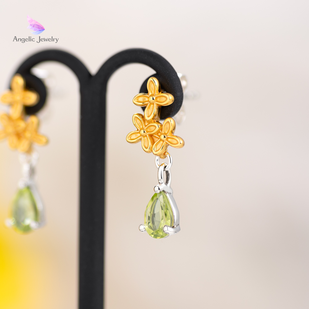 ayaka_Love_animation様　7点おまとめ　本物のお花のピアス Annabell : gold✨大ぶりお花ピアス お花イヤリング ブライダル