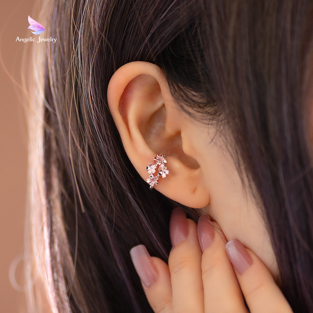 花あかり -桜イヤーカフ- Angelic Jewelry