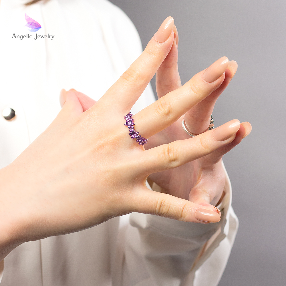 一途な想い -桔梗リング- Angelic Jewelry