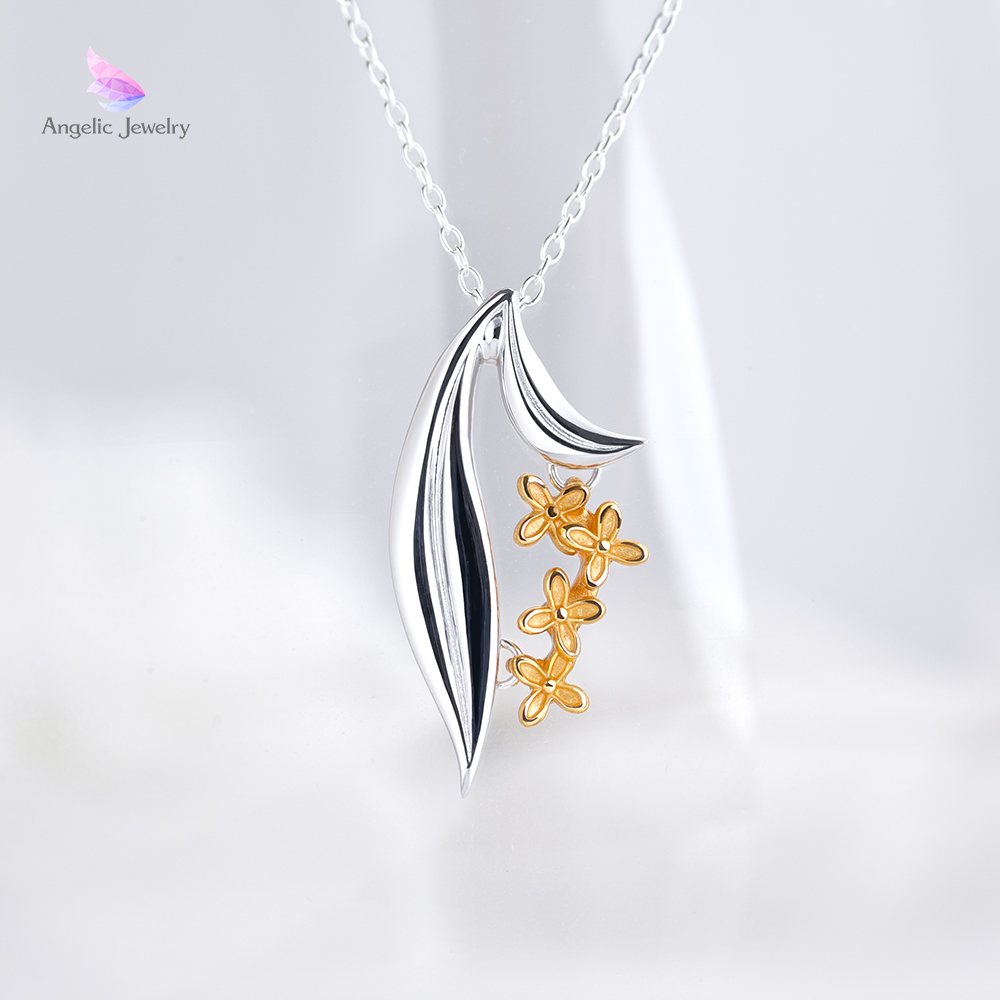 追憶の香り -金木犀ネックレス- Angelic Jewelry